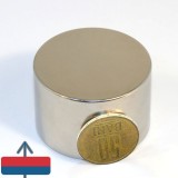 Magnet disc puternic neodim 45x30mm forta 70kg