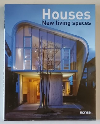 HOUSES , NEW LIVING SPACES / CASAS PARA VIVIR , ALBUM DE ARHITECTURA IN LIMBILE ENGLEZA SI SPANIOLA , 2006 foto