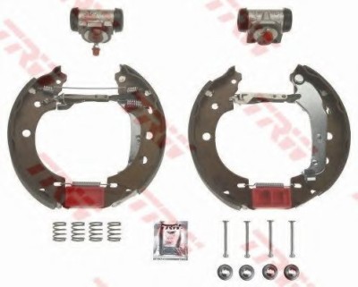 Set saboti frana RENAULT KANGOO (KC0/1) (1997 - 2007) TRW GSK1071 foto