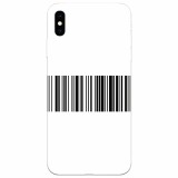 Husa silicon pentru Apple Iphone XS Max, Bar Code