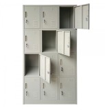 DULAP VESTIAR METALIC PT. VALORI 12 compartimente, 1000x500x1800 mm (LxlxH), PLUS