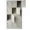 DULAP VESTIAR METALIC PT. VALORI 12 compartimente, 1000x500x1800 mm (LxlxH), PLUS