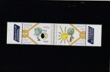 Olanda (Tarile de Jos) 2007 - Europa CEPT, serie 2 valori,poz.I, diptic, tabsuri dantelate, MNH,Mi.2512-2513.., cota 3,2