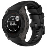 Curea Techsuit W076 pentru Garmin Instinct E 40mm, Neagra
