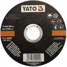 Disc debitat metale 125 x 1.2 x 22 mm Yato YT-5923 foto