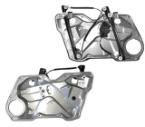 Macara geam Seat Leon 1M1 11.1999-05.2005, Seat Toledo 2 04.1999-09.2004, 5 usi Fata Dreapta cu panou, electrica fara motoras, Rapid