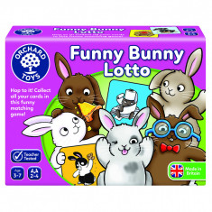 Joc educativ Iepurasul Amuzant FUNNY BUNNY LOTTO foto