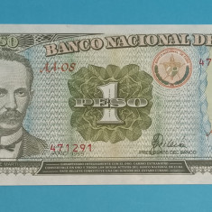 Cuba 1 Peso 1995 'Castro si Cienfuegos' UNC serie: AA08 471291