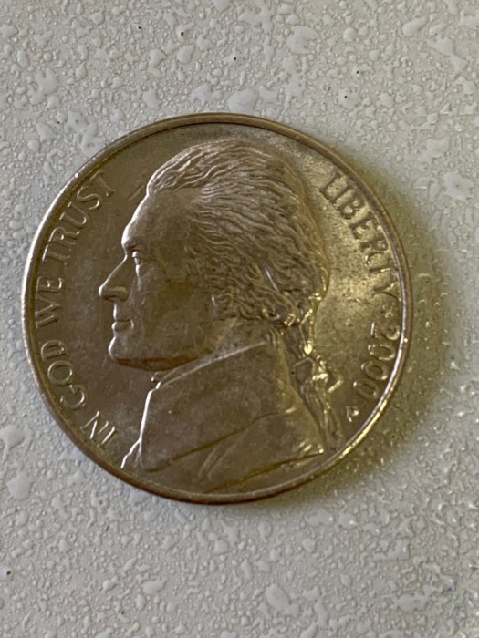 Moneda 5 CENTI - 5 CENTS - SUA / USA - 2000 P - KM 192 (249)