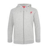 FC Liverpool hanorac cu glugă pentru copii Zip grey - 7/8 let
