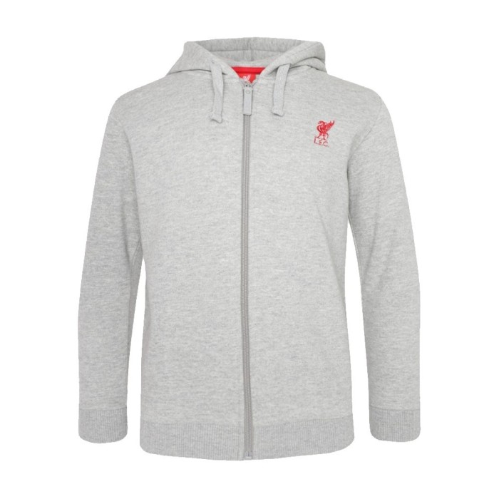 FC Liverpool hanorac cu glugă pentru copii Zip grey - 7/8 let