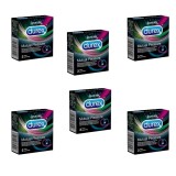 Pachet Prezervative Durex Mutual Pleasure, 6 X 3 buc (18 bucati)