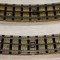 10 LINII SINE CURBE 15 CM. SCARA HO &ndash; 16.5 MM HORNBY DUBLO VINTAGE