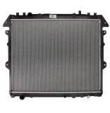 Radiator racire Toyota Hilux, 07.2005-2015, motor 2.5 D-4D, 75/88/106 kw, diesel, cutie manuala, cu/fara AC, 648x525x16 mm, aluminiu brazat/plastic,, Rapid