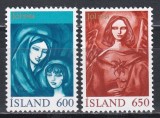 Islanda 1984 - Crăciun - Picturi, MNH