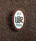 Insigna (interbelica) fotbal - Societatea Sportiva &quot;UZINELE si DOMENIILE&quot; RESITA