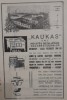 1934 Reclama &rdquo;KAUKAS&rdquo; Calea Vacaresti 108 - 110 Bucuresti industrie metal casnic