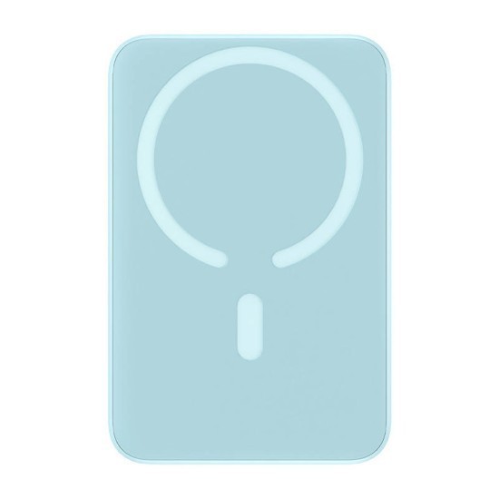 Baterie Externa USB-C, MagSafe, 10000mAh, 20W - Baseus Magnetic Mini (PPCX110103) - Bleu