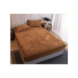 Cumpara ieftin Husa de Pat Tricot cu Elastic + 2 Fete de Perna pentru Pat Dublu MARO - ION23