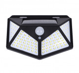 Lampa solara 20W 800lm 100SMD cu senzor. COD: XY-100