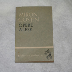 Opere alese - Miron Costin - 1966