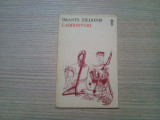 IMANTS ZIEDONIS - LABIRINTURI - Editura Univers, 1981, 58 p.