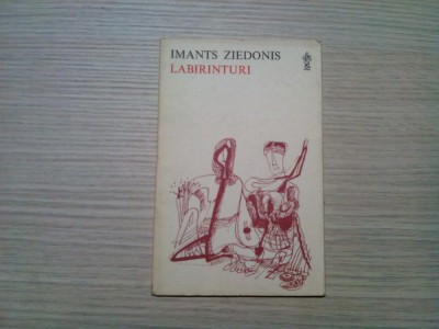 IMANTS ZIEDONIS - LABIRINTURI - Editura Univers, 1981, 58 p. foto