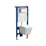 Cumpara ieftin Set rezervor WC montat pe perete Roya Tinos 21W