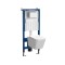 Set rezervor WC montat pe perete Roya Tinos 21W