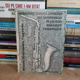 MIHAELA STANCULESCU-VOSGANIAN ~ MODALITATI TEHNICO-EXPRESIVE ALE SAXOFONULUI *