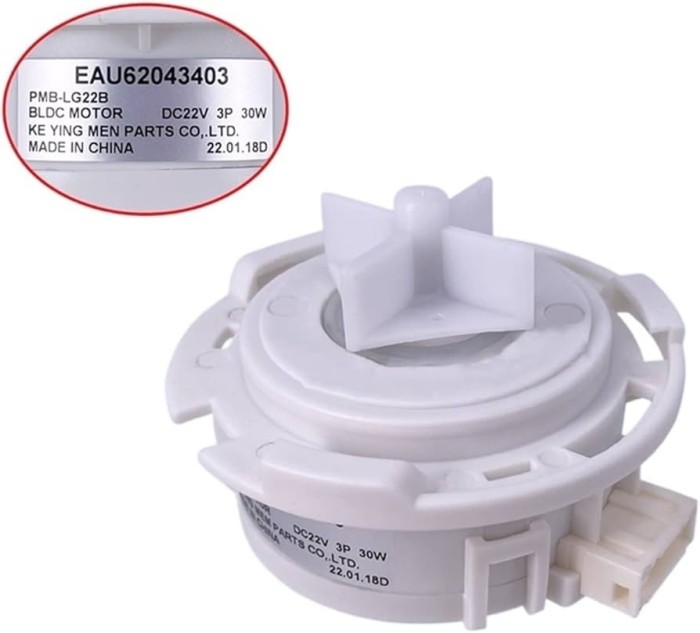 Pompa evacuare uscător rufe LG EAU62043403 &ndash; Piese originale | Deuzcasnic.ro