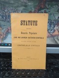Statute pentru Băncile Populare care nu lucrează cu Cassa Centrală, ci sunt supuse numai Controlului Statului, Galați 1904, 054