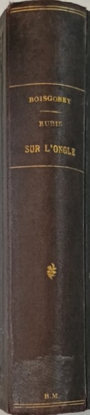RUBIS SUR L &#039;ONGLE par FORTUNE DU BOISGOBEY , 1886