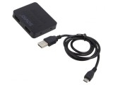 Splitter HDMI negru HDCP 1.3/HDMI 1.4