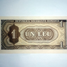 BANCNOTA 1 LEU 1966 NECIRCULATA UNC DACA DORITI CERETI POZE SUPLIMENTARE /RSR