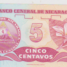 5 CENTAVOS NICARAGUA / UNC