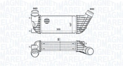 MAGNETI MARELLI 351319204260 Intercooler, compresor foto