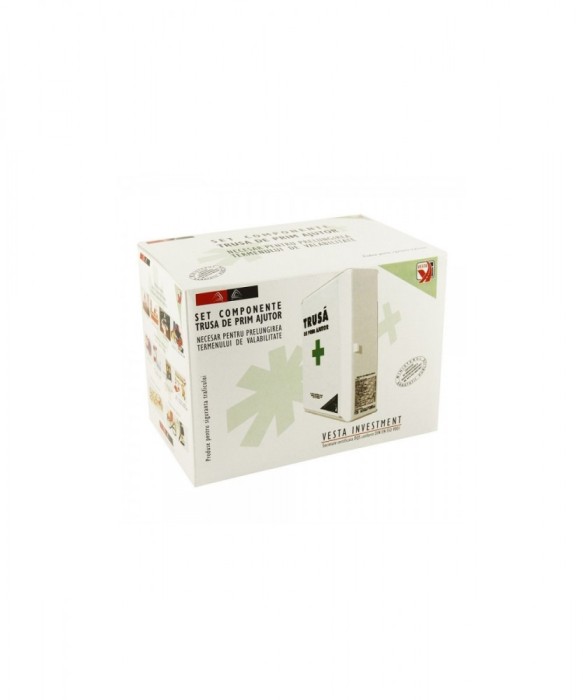 Kit trusa medicala prim ajutor pentru perete