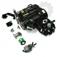 Motor complet Atv 125cc transmisie lant( include carburator, galerie admisie, bobina inductie, cdi) foto