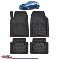 Covorase Auto TeamCar&reg; Tip Tavita Compatibile Subaru Impreza Generatia IV (2011&ndash;2016) Negru Material Rezistent