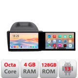 Navigatie Ford Fiesta Kit-256 Edotec 2 ecrane 8 core 4+128 21.6 inch Incell android Wifi 5Ghz gps internet CarStore Technology