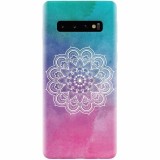 Husa silicon pentru Samsung Galaxy S10, Mandala