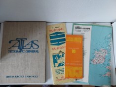 Atlas geografic general, Editura Didactica ?i Pedagogica, Bucure?ti 1983 foto