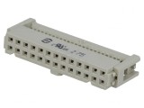 Mufă IDC Mamă 26 Pini pentru Cablu-Bandă 1.27mm 2.54mm