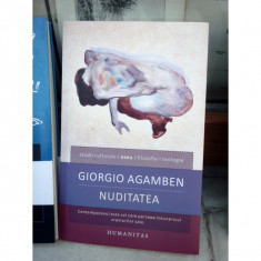 NUDITATEA , GIORGIO AGAMBEN foto