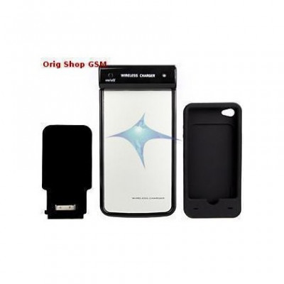 Incarcator wireless pentru iPhone 4 Original Blister foto