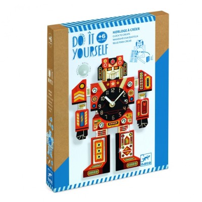 Joc creativ DIY Ceasul robot, Djeco foto