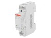 Contactor 2P 20A 230VAC/DC NC NO, ABB