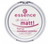 Essence Pudra compacta fixare machiaj all about matt, 8 g