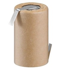 Acumulator 4/5 SUB-C 2000mAh NiMH 1.2V 34x23 mm cu lamele sudate in